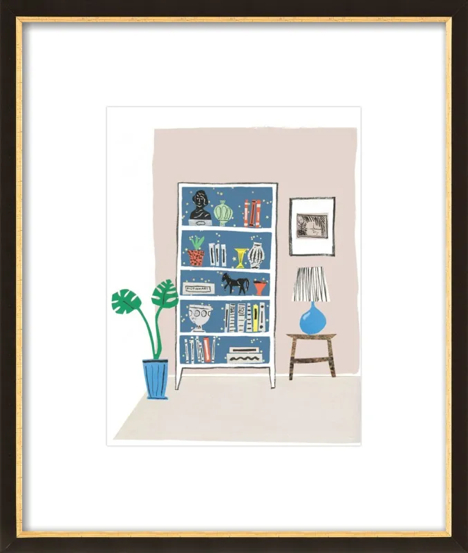 Shelfie by Danielle Kroll for Artfully Walls