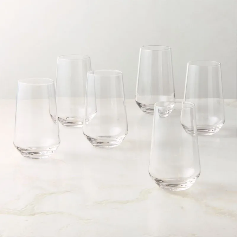 Muse Highball Glasses Set of 6