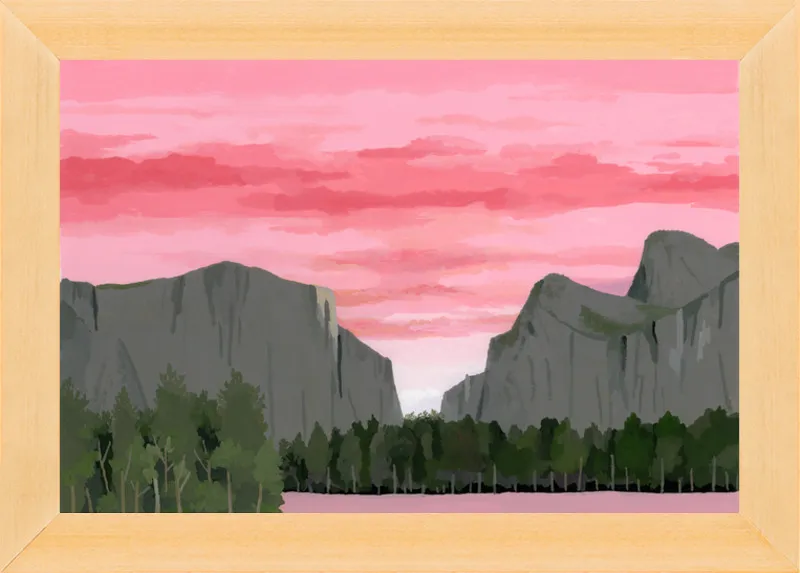 Dawn of Yosemite Park by Hiroyuki Izutsu for Artfully Walls