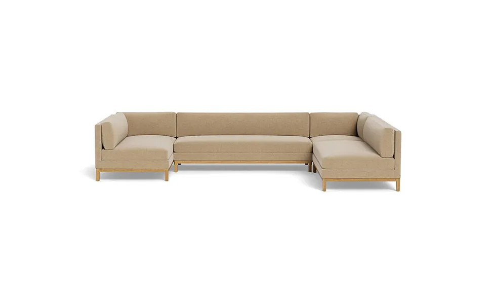 Jasper 4-Piece Corner Sectional Sofa with Left Chaise