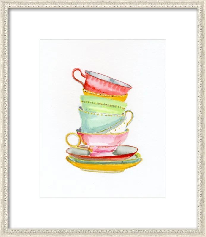 Teacups by Miri Eshet for Artfully Walls