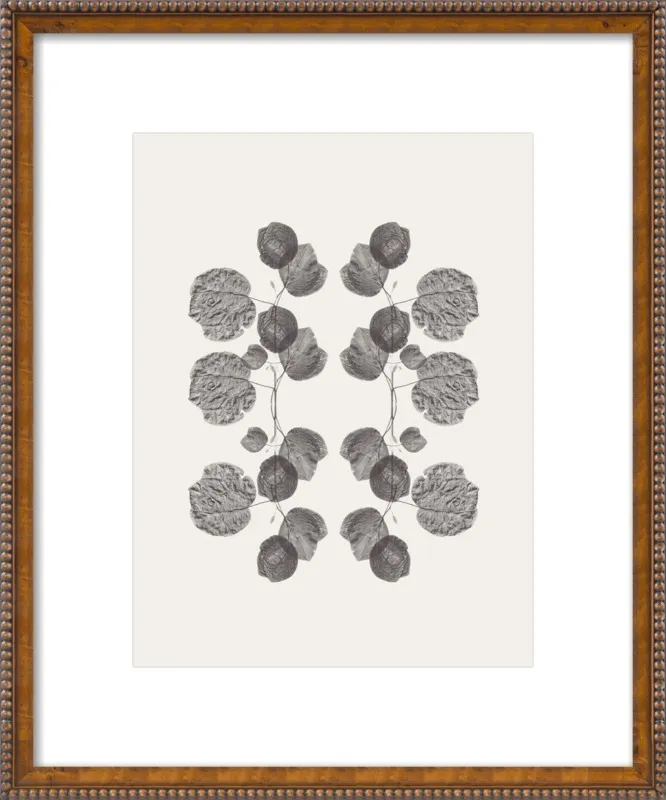 The Last Bougainvillea Rorschach by Corina Nika for Artfully Walls