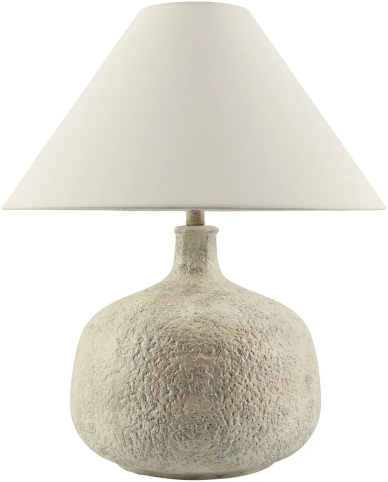 Pedras  Painted 26"H x 21"W x 21"D Accent Table Lamp