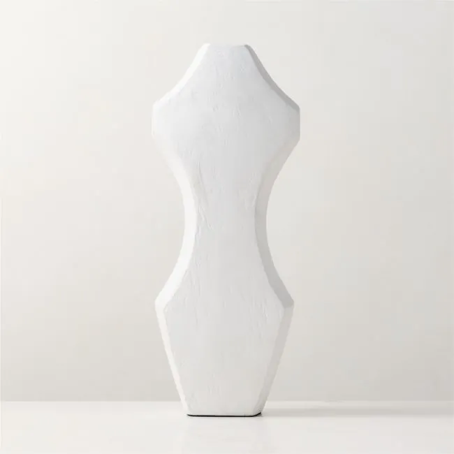 Jouvette White Plaster Bust Sculpture