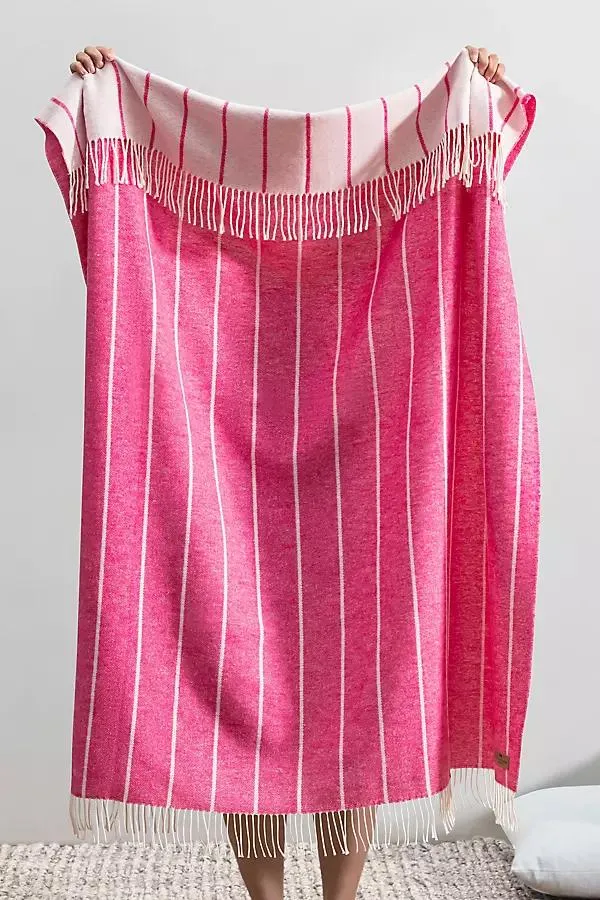 Lands Downunder Fiji Stripe Throw Blanket