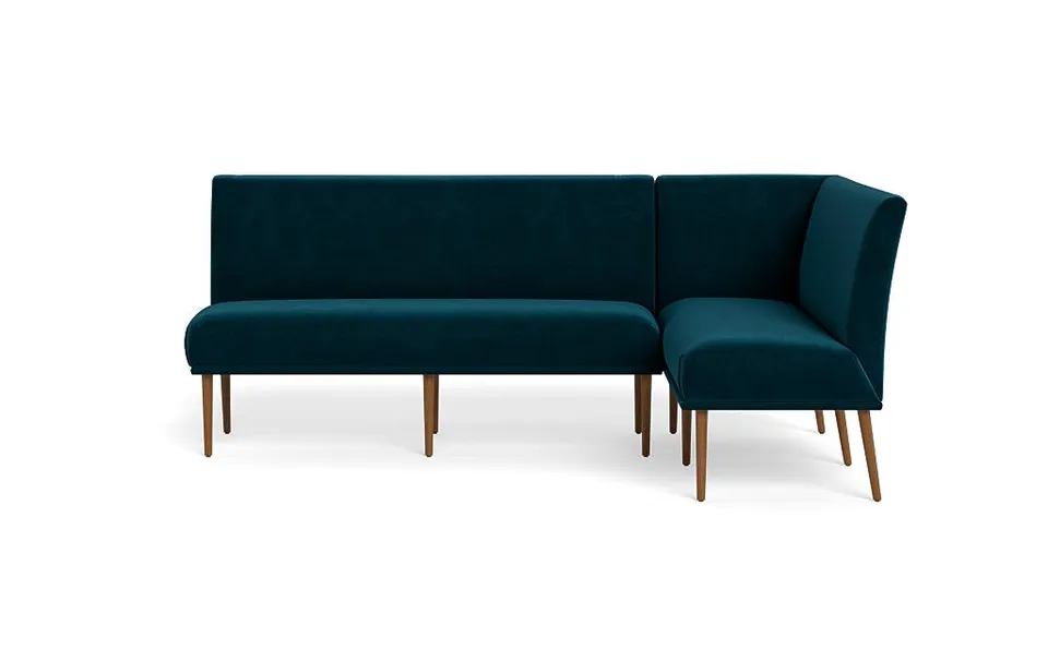 Dorian Upholstered Right Banquette with Tufting Option