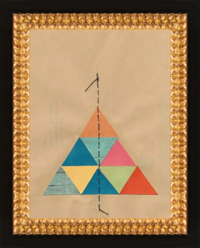 Pyramid Series 1 by Jan Weiss for Artfully Walls