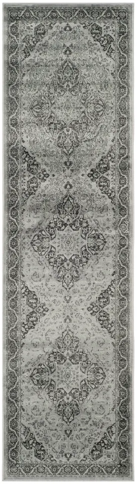 Arlo Home Woven Area Rug, VTG159-110, Light Blue/Multi,  3' 3" X 5' 3"