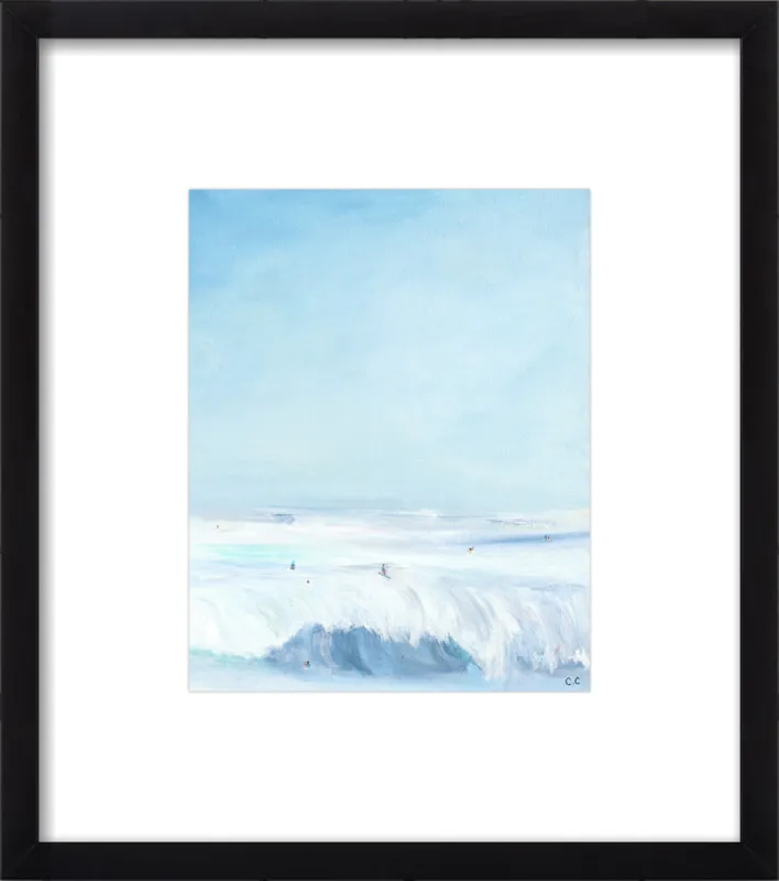 Wave Riders  by Caroline Chriss  for Artfully Walls