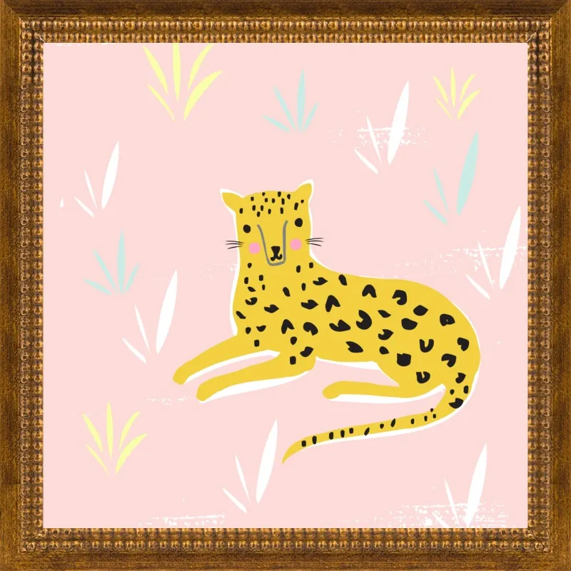 Little Amur Leopard by Lizzie Mackay for Artfully Walls