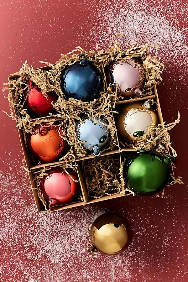 Mirrored Bauble Ornaments