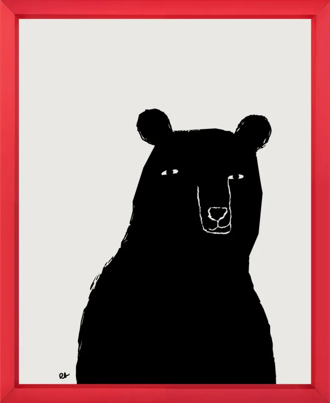 Benson the Bear by Rob Blackard for Artfully Walls