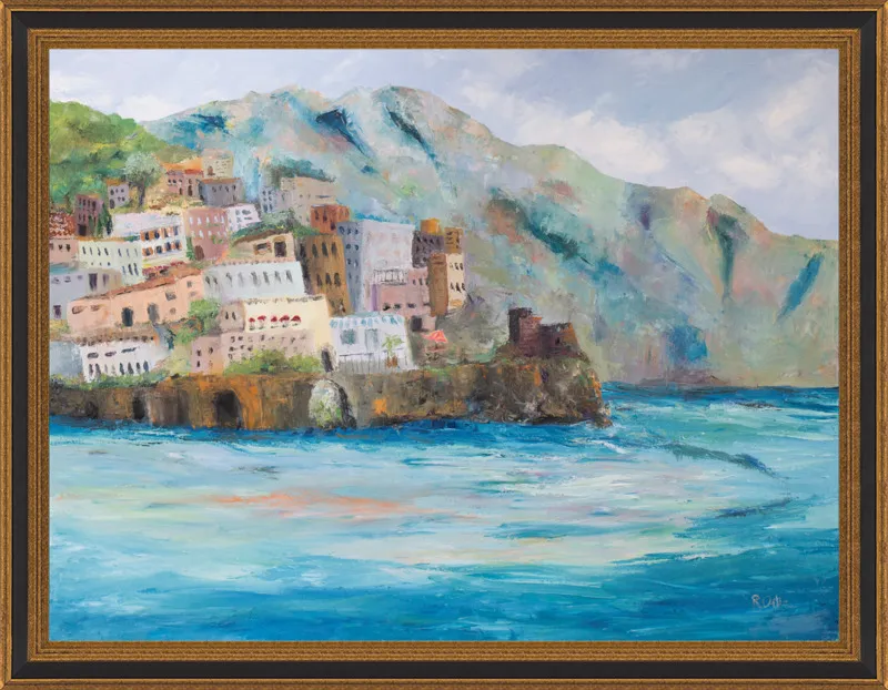 Amalfi Coast by Renee A Ortiz for Artfully Walls