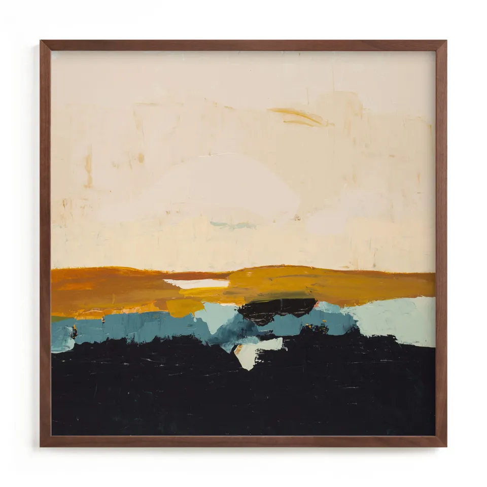 Yellow Seascape Open Edition Fine Art Print