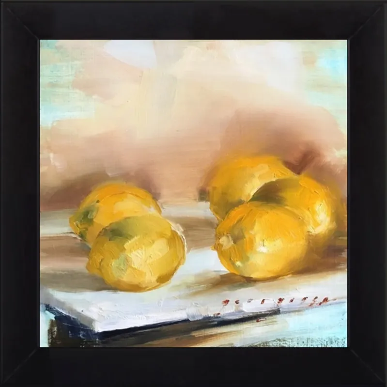 "Lemons" by Georgesse Gomez for Artfully Walls