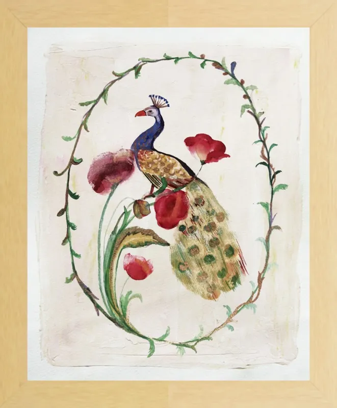 Peacock by Ruti Shaashua for Artfully Walls