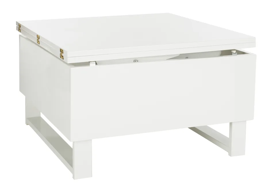 Vanna Lift-Top Coffee Table - White