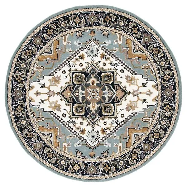 Heritage Row Heriz Medallion Area Rug