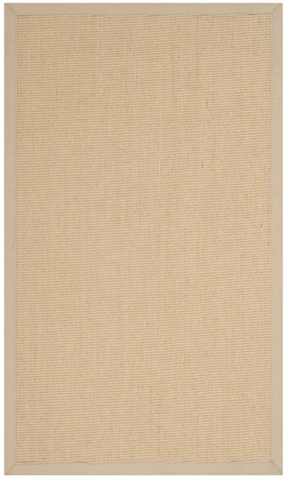 Arlo Home Woven Area Rug, NF131K, Natural/Ivory,  4' X 6'