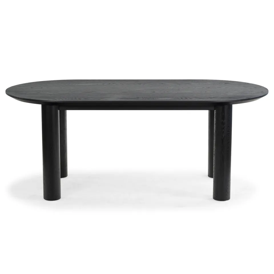 Sofiette Oval Dining Table - Black