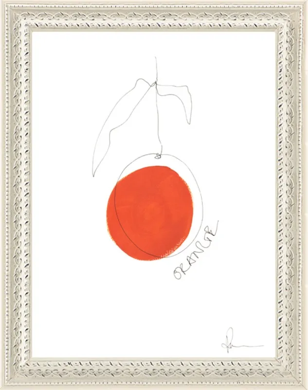 Orange by Polly Mann for Artfully Walls