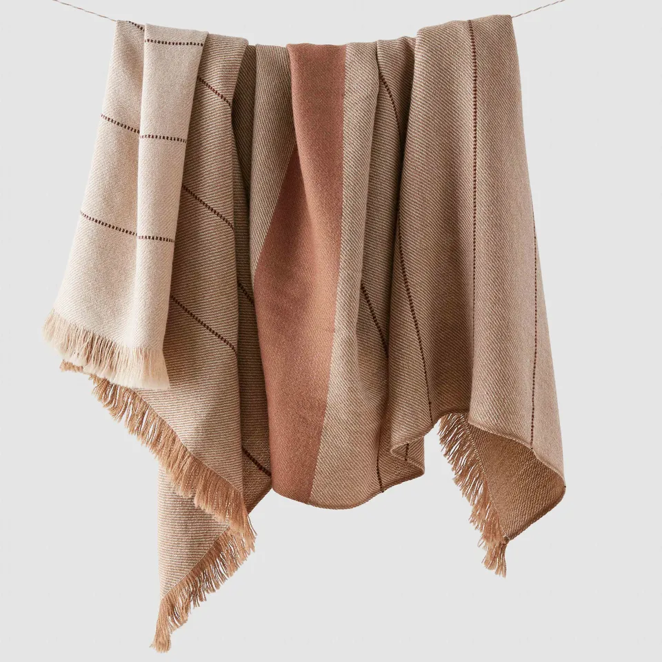 The Citizenry Marisol Alpaca Throw | Clay