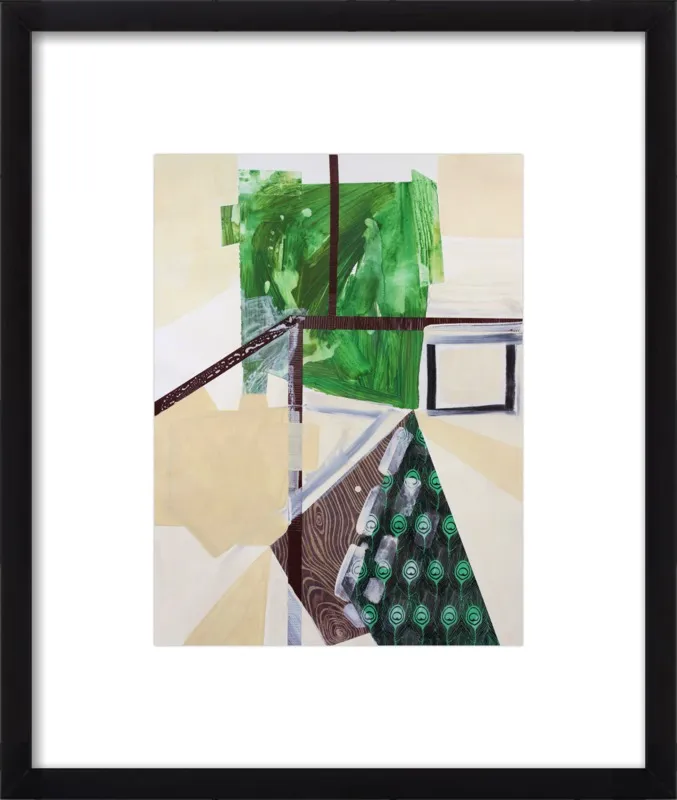 Abstract Study (trail map) by Pamela Staker for Artfully Walls