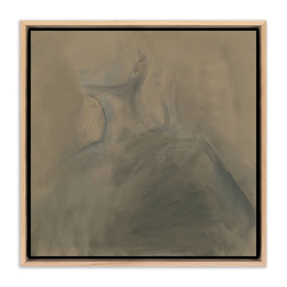 Strength by Melody Mcmunn - Vertical Grain White Oak Floater