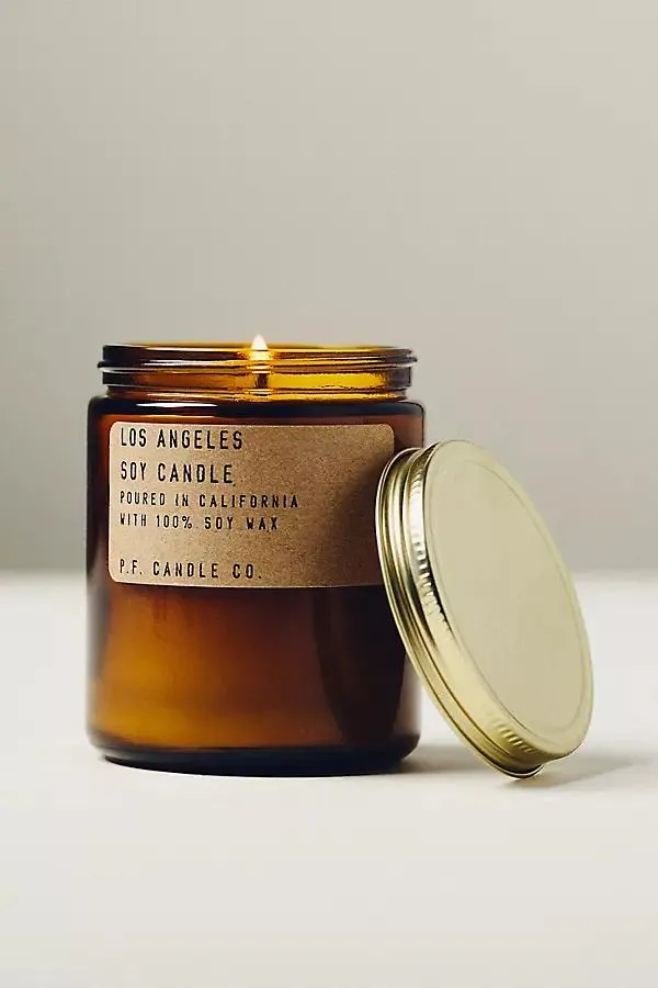 Los Angeles Glass Candle