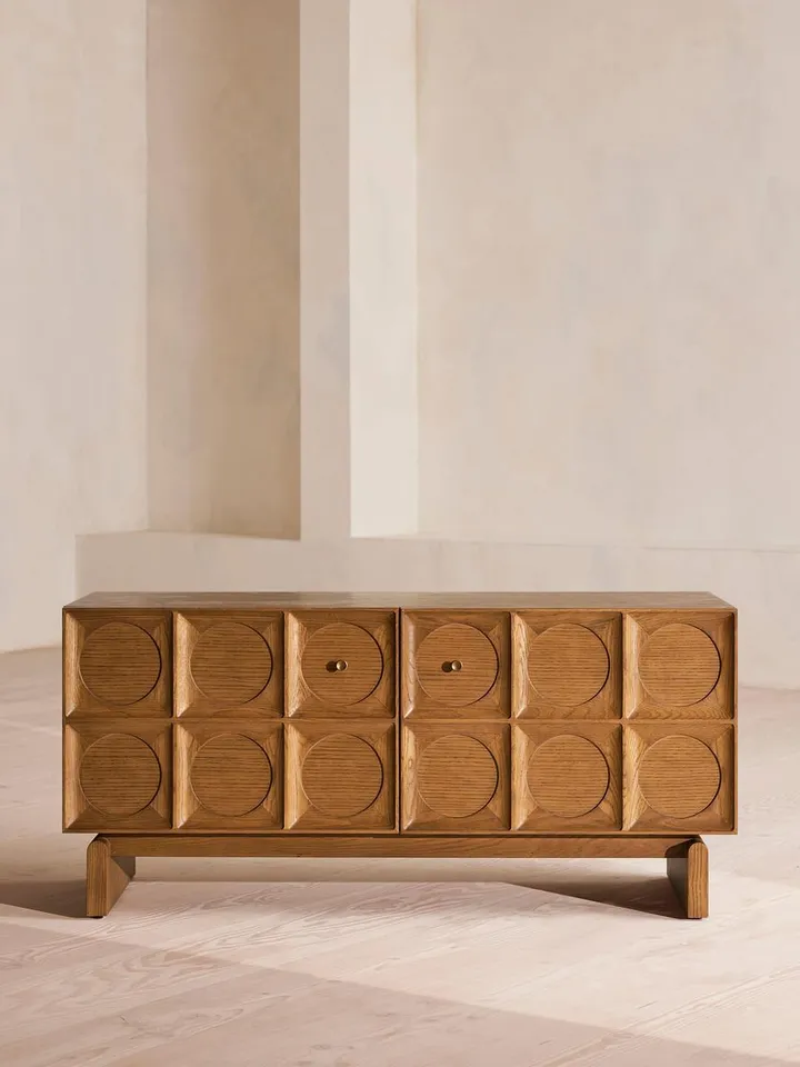 Marcel Media Unit, Medium Oak