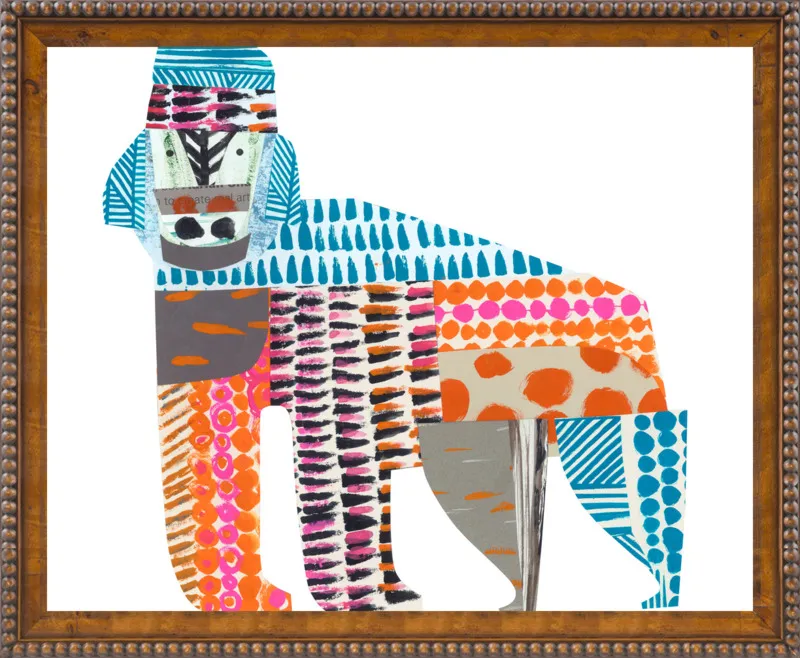 gorilla by Clare Youngs for Artfully Walls
