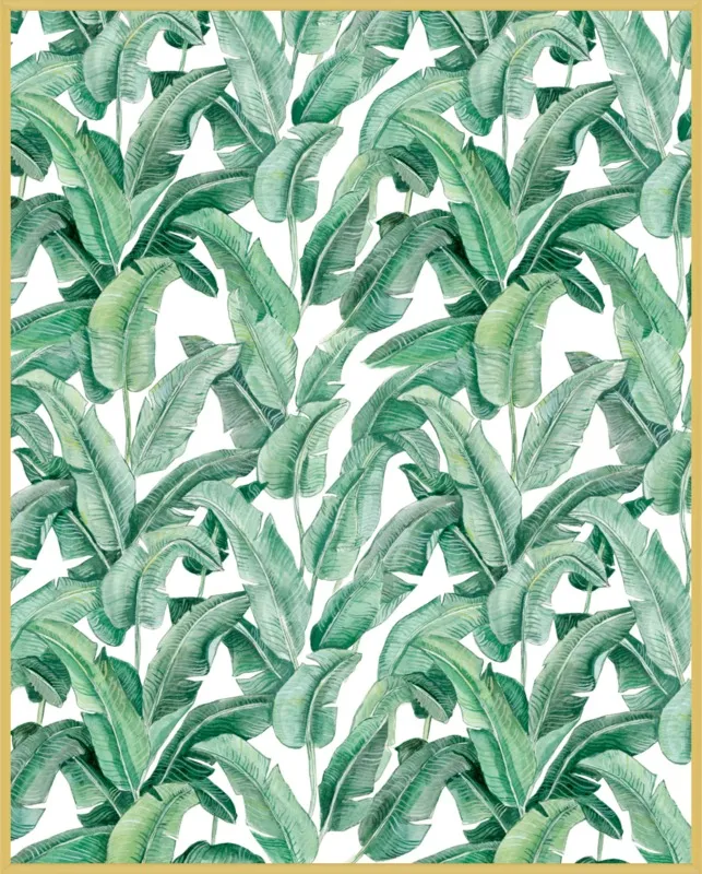 Banana Leaves by Lana Effron for Artfully Walls
