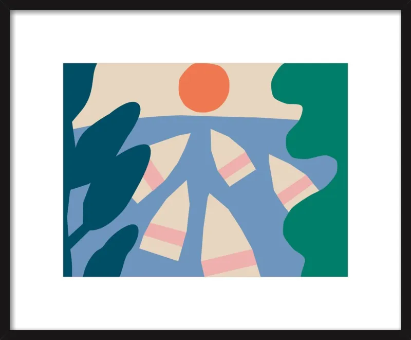 Tripoli Horizon by Anna Kovecses for Artfully Walls