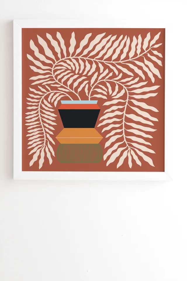 Nude by Jae Polgar - Framed Wall Art Basic White 30" x 30"