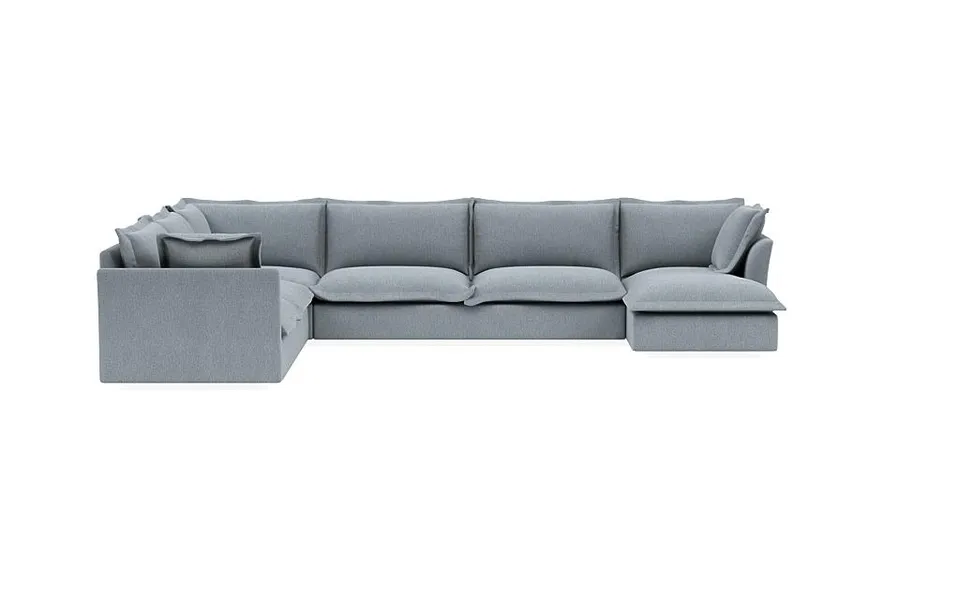 Skylar 4-Piece (5-Seat) Corner Sectional Sofa with Right Chaise