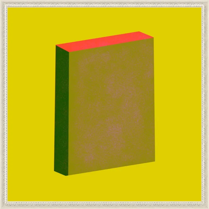 Color Books 4, Olive, Forest, Hot Red & Pear Green by Jessica Poundstone for Artfully Walls