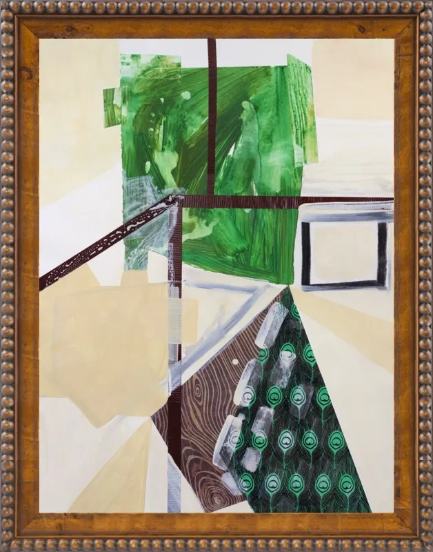 Abstract Study (trail map) by Pamela Staker for Artfully Walls