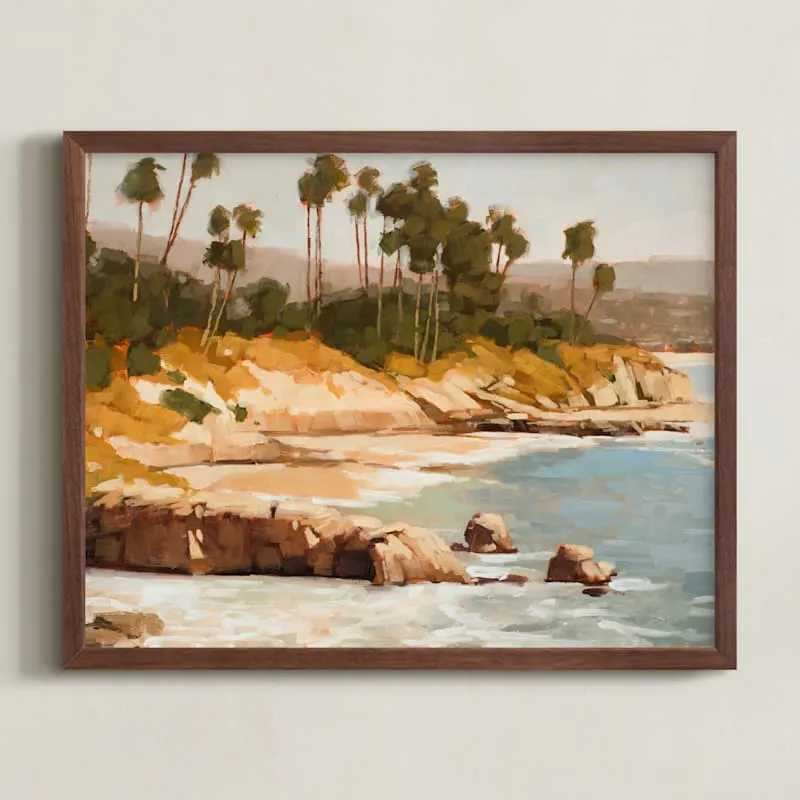 Sunlit Shores Limited Edition Fine Art Print