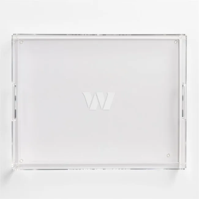 NFL Washington Commanders Large Rectangle Acrylic Decorative Tray