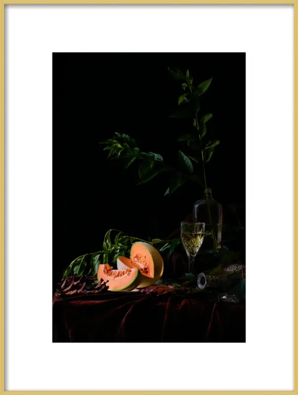 Cantaloupe by Dustin Halleck for Artfully Walls