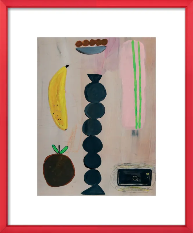 Still life with a phone vibration by Agata Królak for Artfully Walls