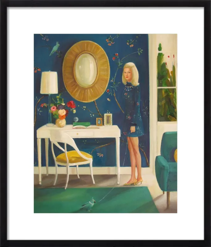 The Invisible Nature of Tansy Fairchild by Janet Hill for Artfully Walls