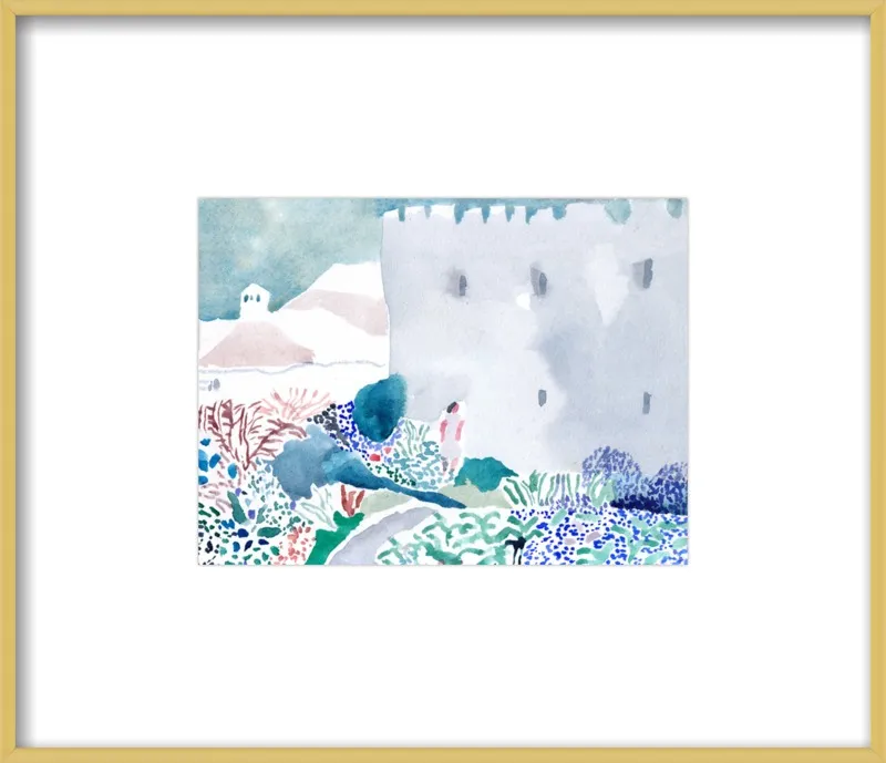 Castle Flowers by Charlotte Ager for Artfully Walls