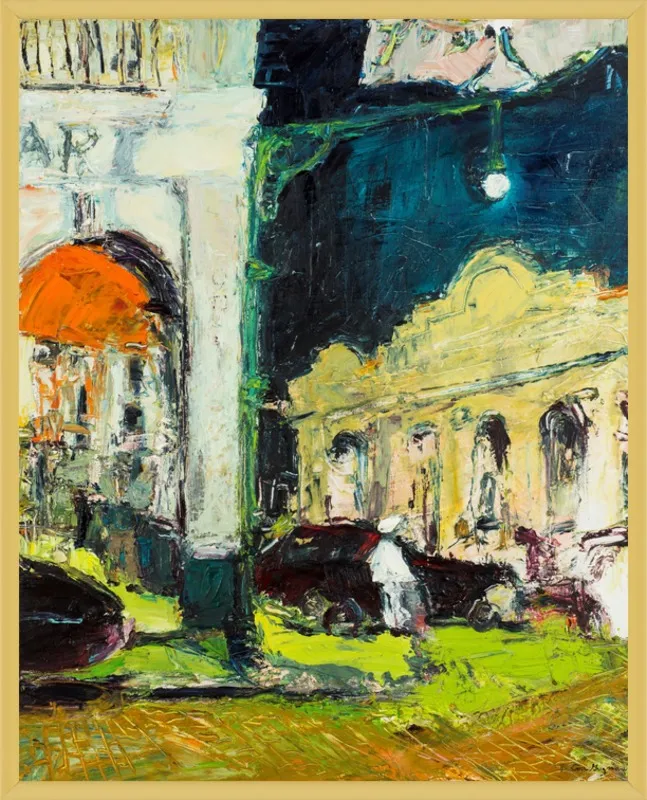 La Vida Cuba Street Corner near Sloppy Joe Bar in Old Havana by Ana Guzman for Artfully Walls