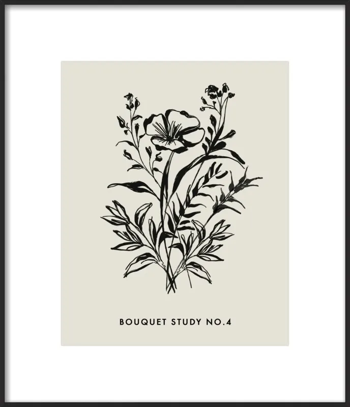 Bouquet Study No. 4 by Nancy Noreth for Artfully Walls