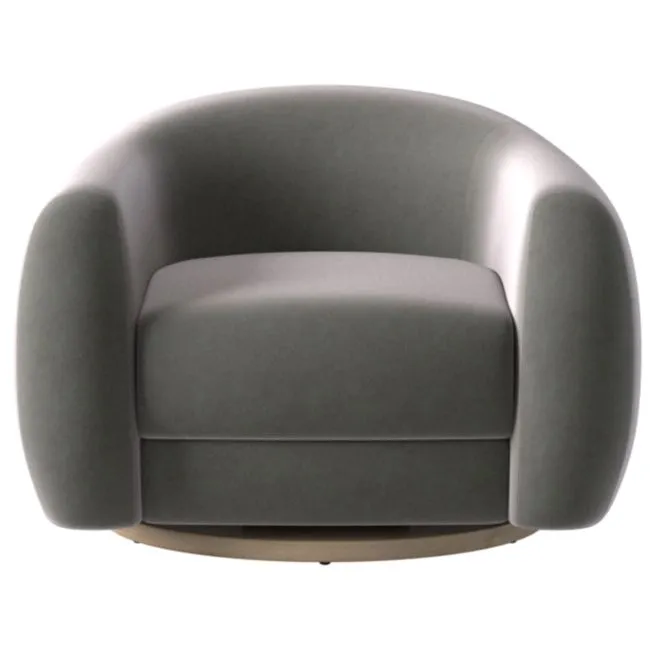 Laszlo Swivel Chair Luca Storm