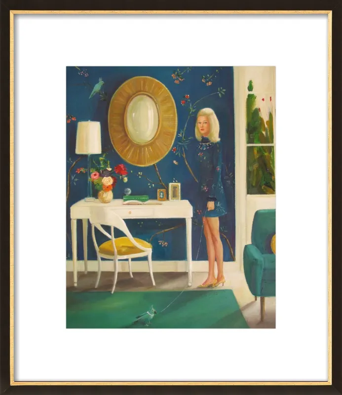 The Invisible Nature of Tansy Fairchild by Janet Hill for Artfully Walls
