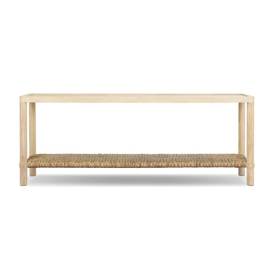 Gabriella Console Table - Light Natural Sungkai Veneer by Amber Lewis x Four Hands