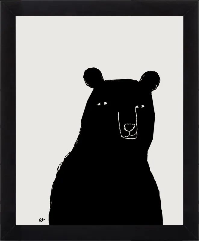 Benson the Bear by Rob Blackard for Artfully Walls