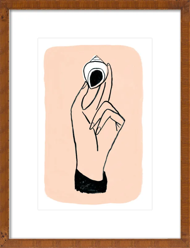 My Hand is My Face by Michael Doyle - Apartment On Belmont for Artfully Walls